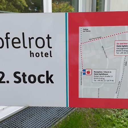 Hotel Apfelrot Erding Exterior foto