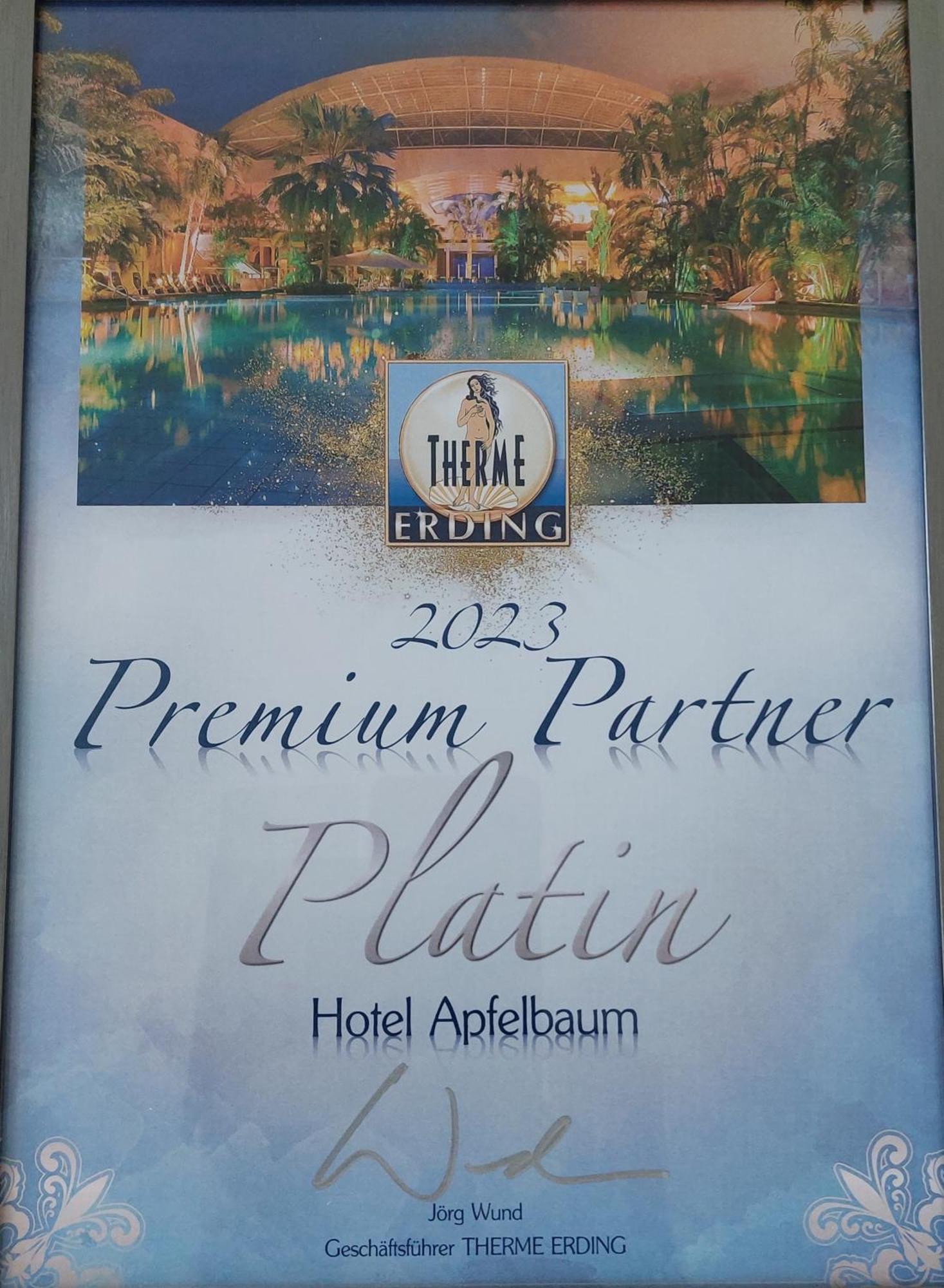 Hotel Apfelrot Erding Exterior foto